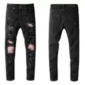 acheter amiri jeans fit pantalons ar6620 noir
